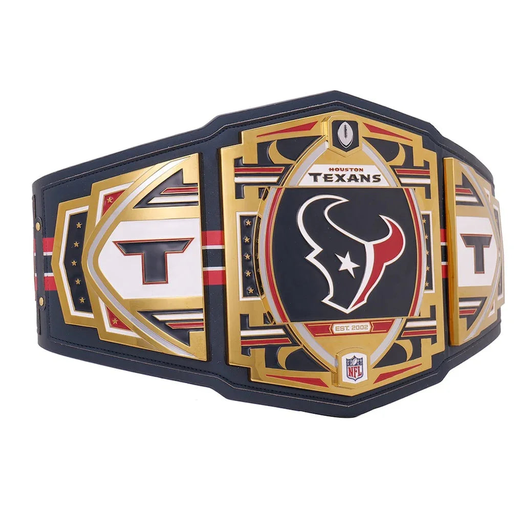 Houston Texans WWE Legacy Championship Replica Belt - ELITESTRAPES LIMITED