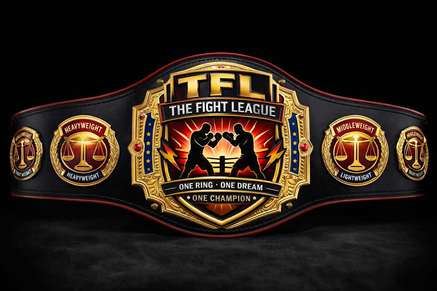Tfl fighting belt 4mm