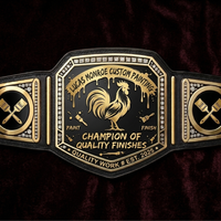 Custom Painting Business Championship Belt – Personalized Custom Logo & Design 2mm