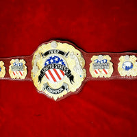 IWGP US Championship Personalized Wrestling Belt