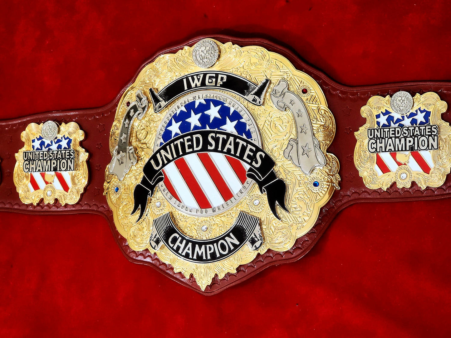 IWGP US Championship Personalized Wrestling Belt