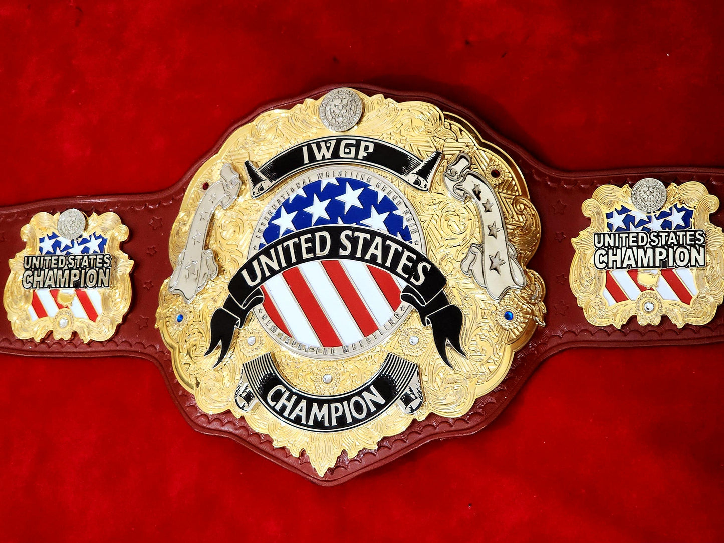 IWGP US Championship Personalized Wrestling Belt