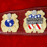 IWGP US Championship Personalized Wrestling Belt