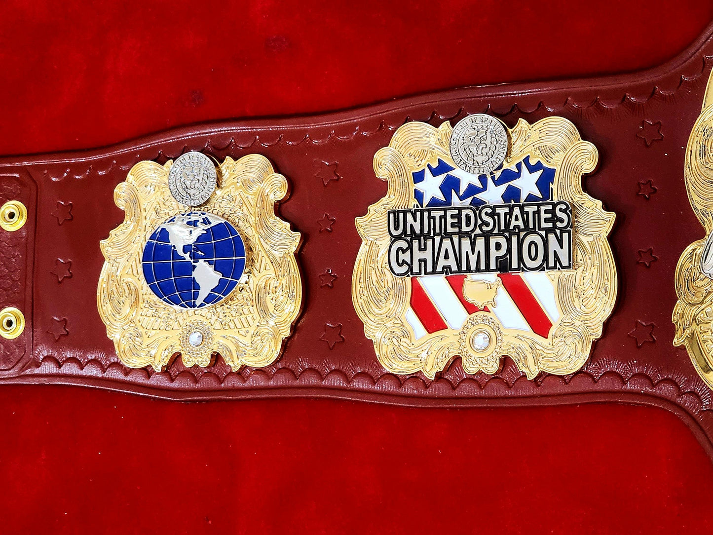 IWGP US Championship Personalized Wrestling Belt