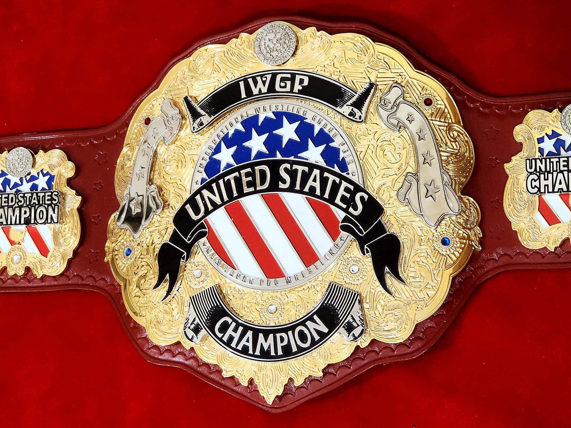IWGP US Championship Personalized Wrestling Belt