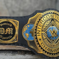 WWE Intercontinental Dominik Mysterio Championship Wrestling Replica Belt