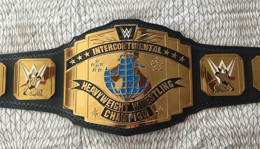 Intercontinental Heavyweight Wrestling Championship Replica Belt Black