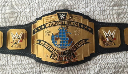 Intercontinental Heavyweight Wrestling Championship Replica Belt Black