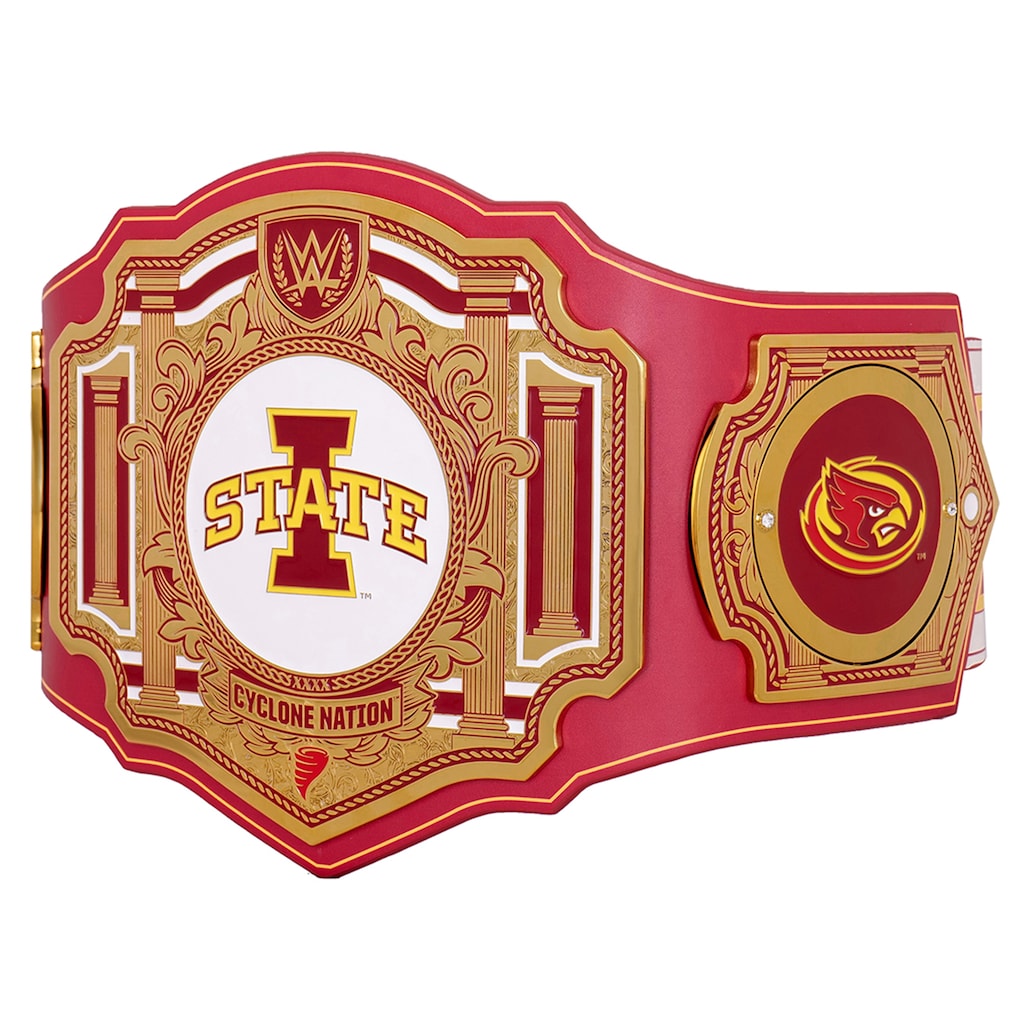 Iowa State Cyclones WWE Legacy Championship Replica Title Belt