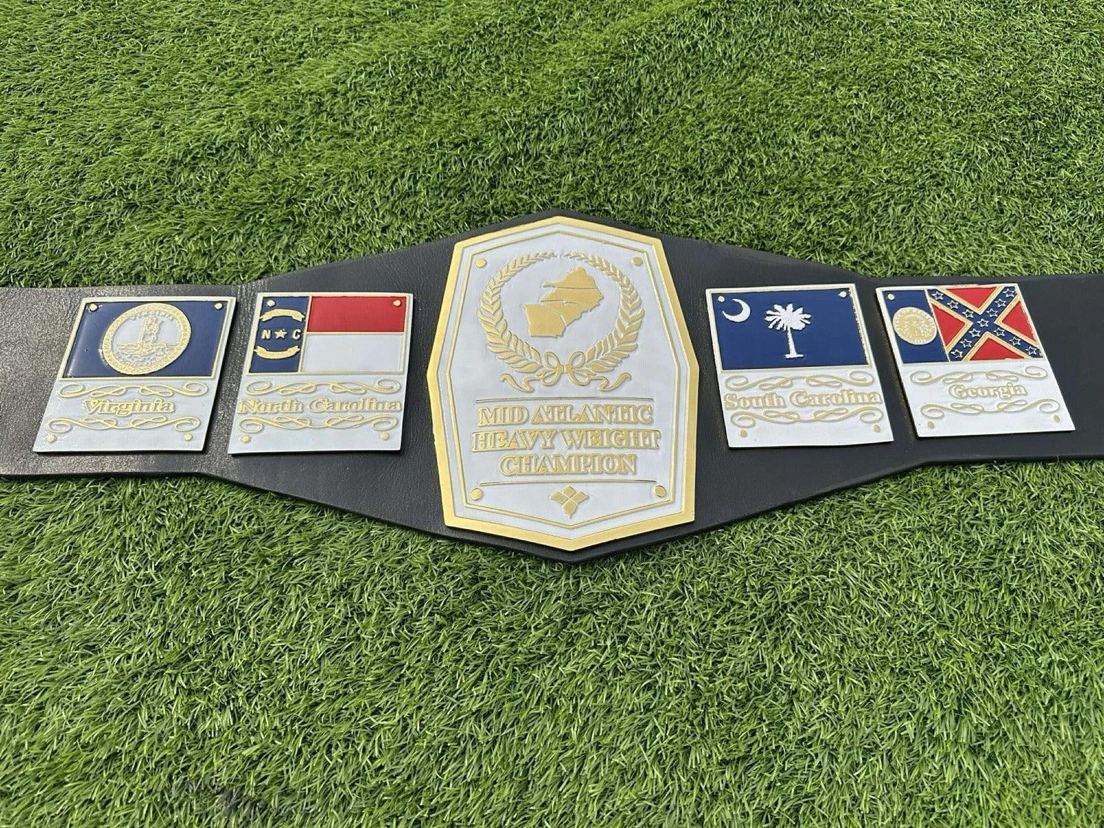 JCP/NWA Mid-Atlantic Heavyweight Championship Belt
