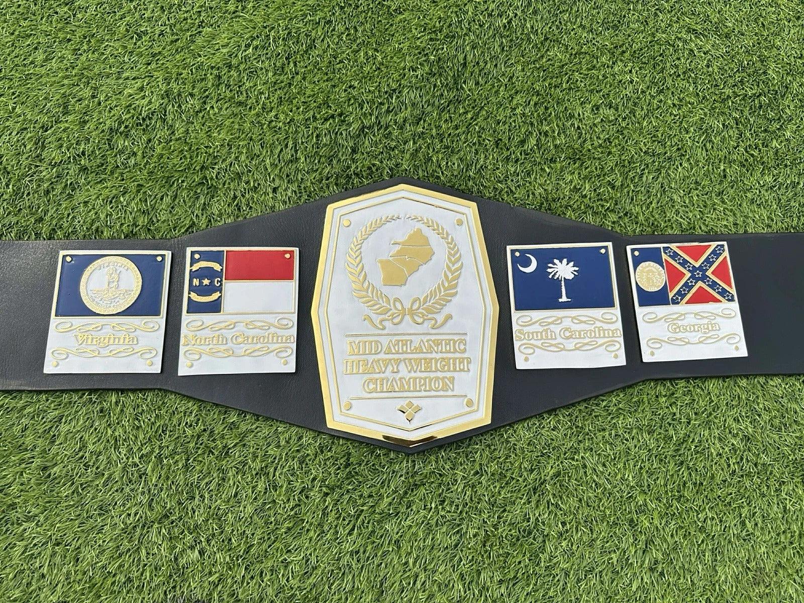 JCP/NWA Mid-Atlantic Heavyweight Championship Belt