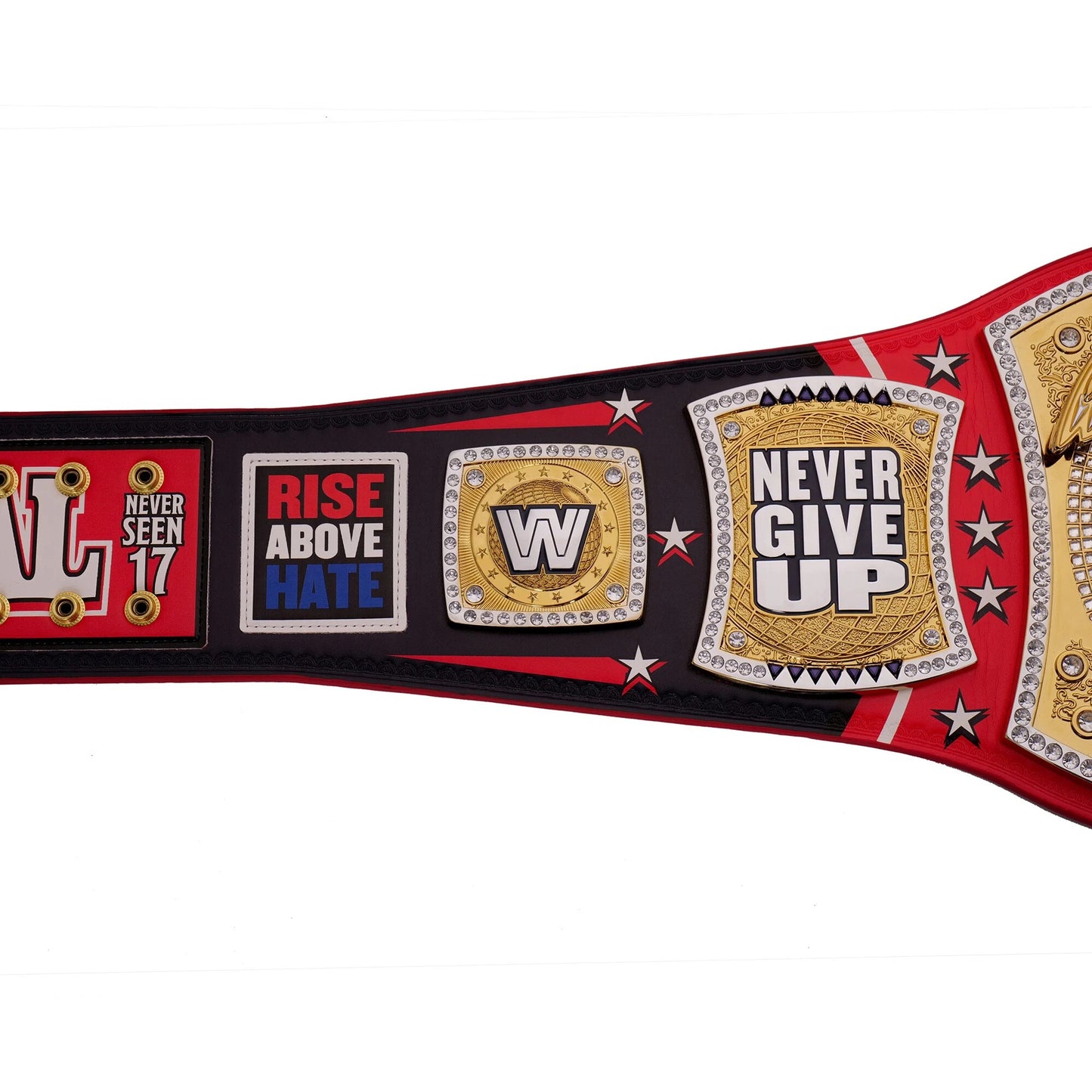 John Cena Farewell 2025 Spinner Championship Belt Replica – Washington Gold Wrestling Title