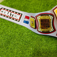 John Cena WWE Autographed Farewell Tour 2025 Dayton Replica Championship Title Belt