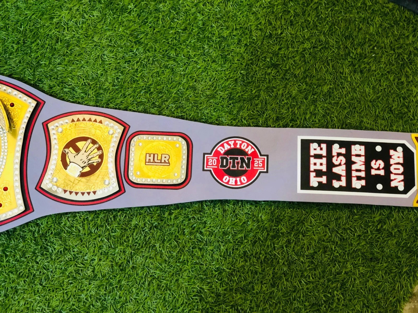 John Cena WWE Autographed Farewell Tour 2025 Dayton Replica Championship Title Belt