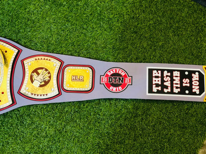 John Cena WWE Autographed Farewell Tour 2025 Dayton Replica Championship Title Belt