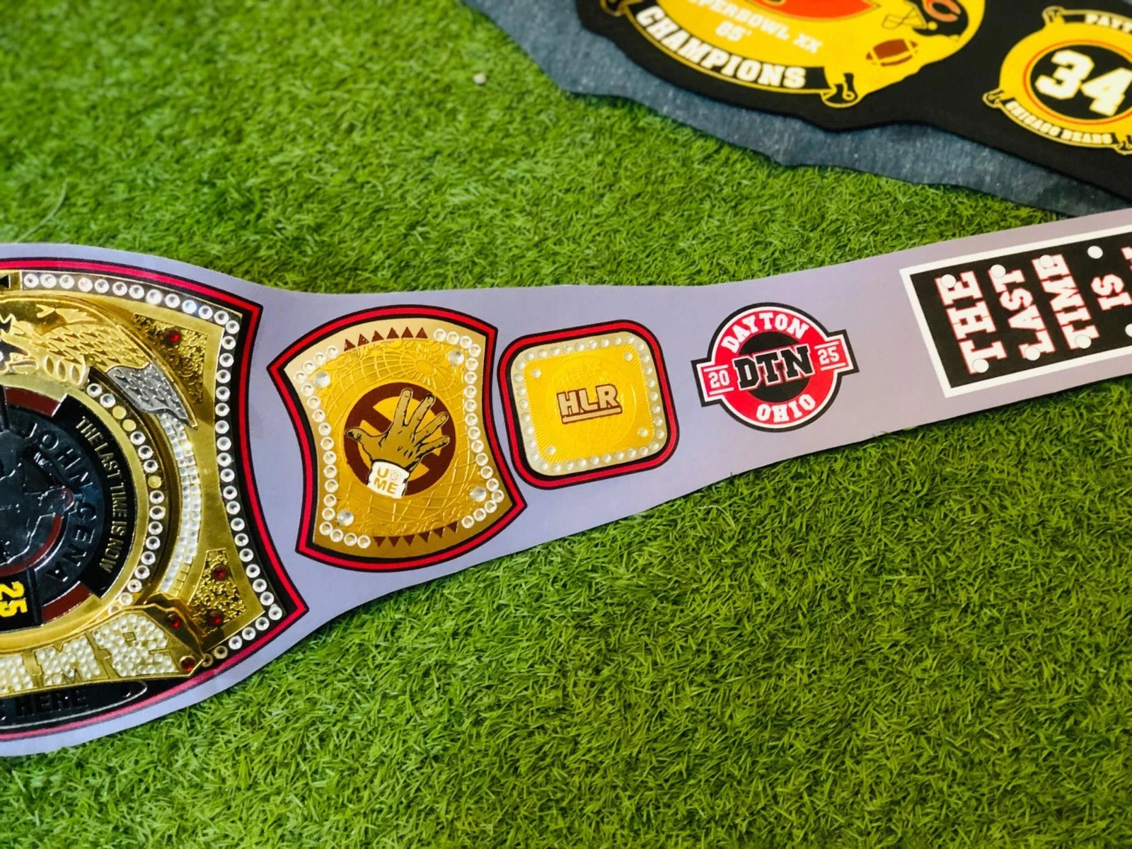 John Cena WWE Autographed Farewell Tour 2025 Dayton Replica Championship Title Belt