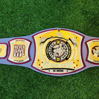 John Cena WWE Autographed Farewell Tour 2025 Dayton Replica Championship Title Belt