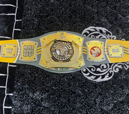 WWE John Cena Farewell Tour 2025 Perth Spinner Championship Replica Belt