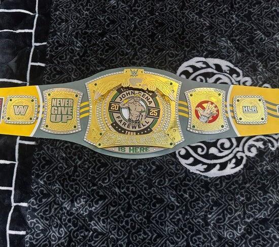 WWE John Cena Farewell Tour 2025 Perth Spinner Championship Replica Belt