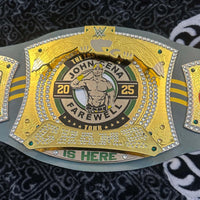 WWE John Cena Farewell Tour 2025 Perth Spinner Championship Replica Belt