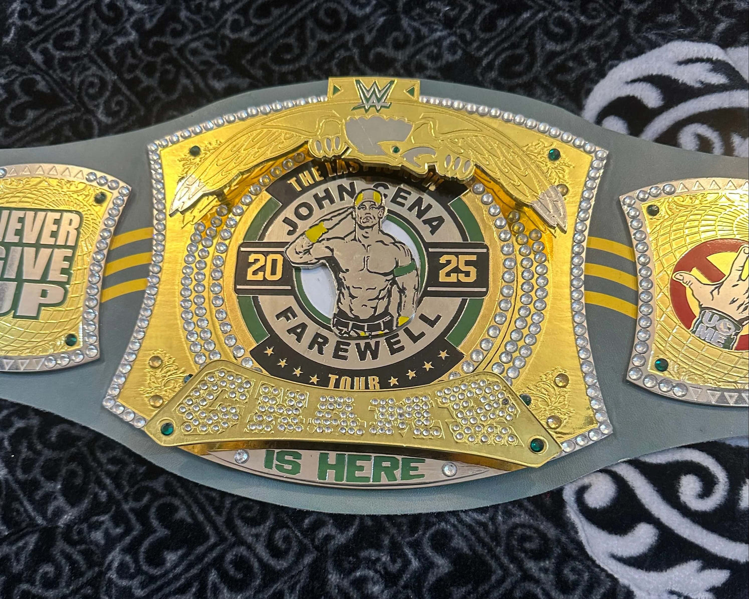 WWE John Cena Farewell Tour 2025 Perth Spinner Championship Replica Belt