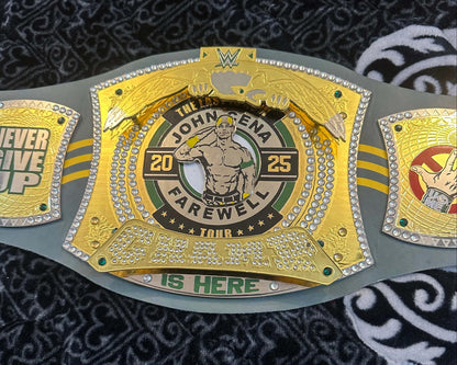 WWE John Cena Farewell Tour 2025 Perth Spinner Championship Replica Belt