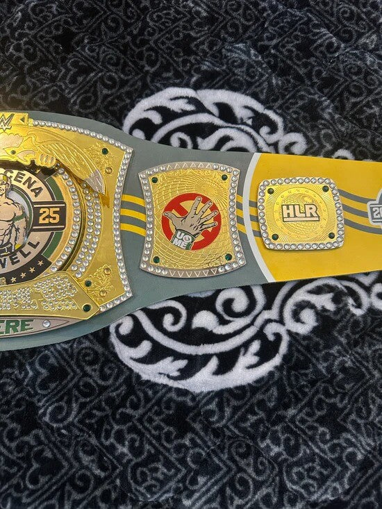 WWE John Cena Farewell Tour 2025 Perth Spinner Championship Replica Belt