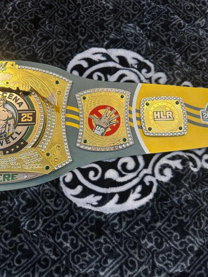 WWE John Cena Farewell Tour 2025 Perth Spinner Championship Replica Belt