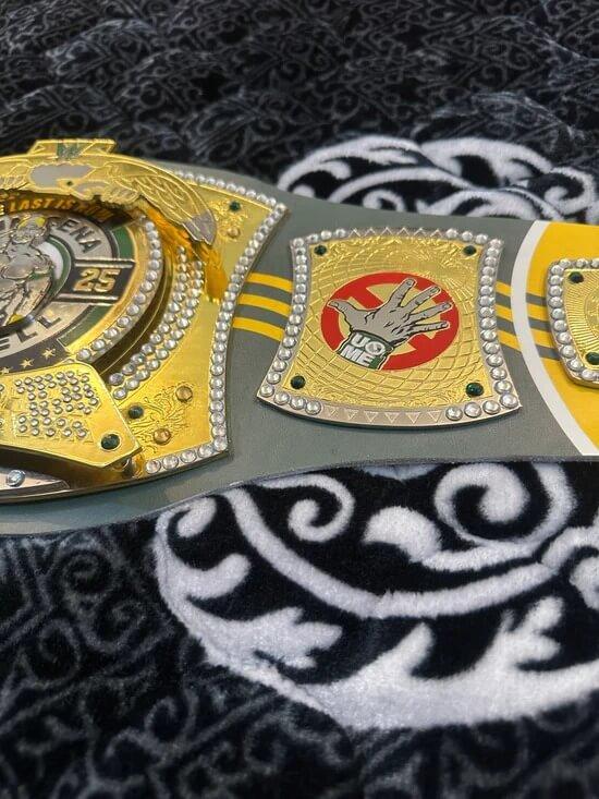 WWE John Cena Farewell Tour 2025 Perth Spinner Championship Replica Belt