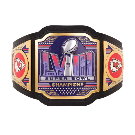 Kansas City Chiefs Super Bowl LVIII Champions WWE Legacy Championship Replica Belt - ELITESTRAPES LIMITED
