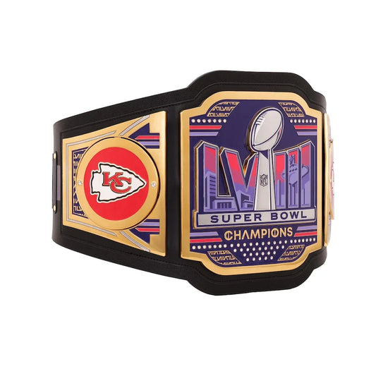 Kansas City Chiefs Super Bowl LVIII Champions WWE Legacy Championship Replica Belt - ELITESTRAPES LIMITED