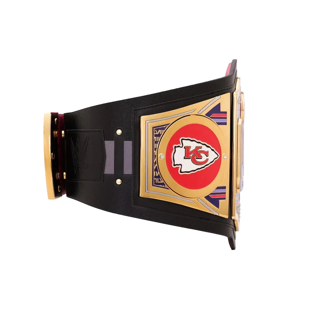 Kansas City Chiefs Super Bowl LVIII Champions WWE Legacy Championship Replica Belt - ELITESTRAPES LIMITED