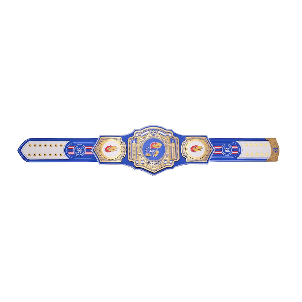 Kansas Jayhawks WWE Legacy Championship Title Belt