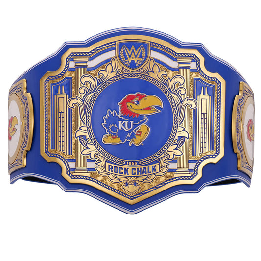 Kansas Jayhawks WWE Legacy Championship Title Belt