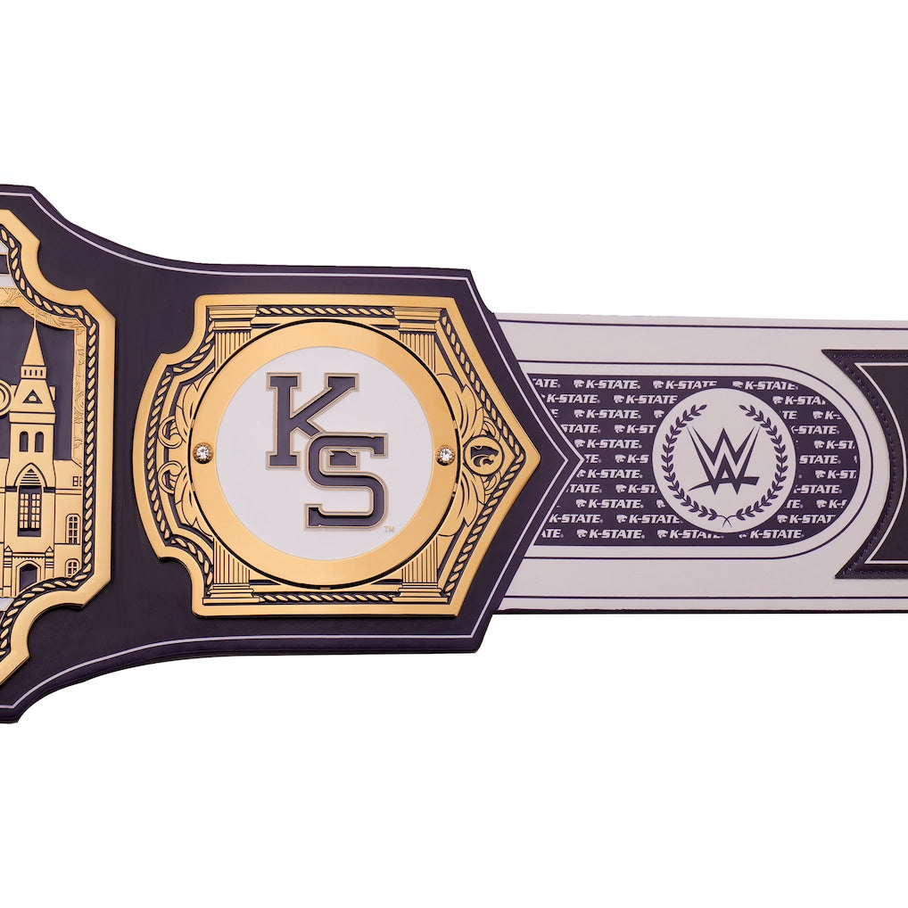 Kansas State Wildcats WWE Legacy Title Belt