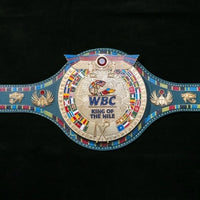King of the Nile WBC Championship Belt Replica – Premium Brass Boxing Title with Real Leather Strap