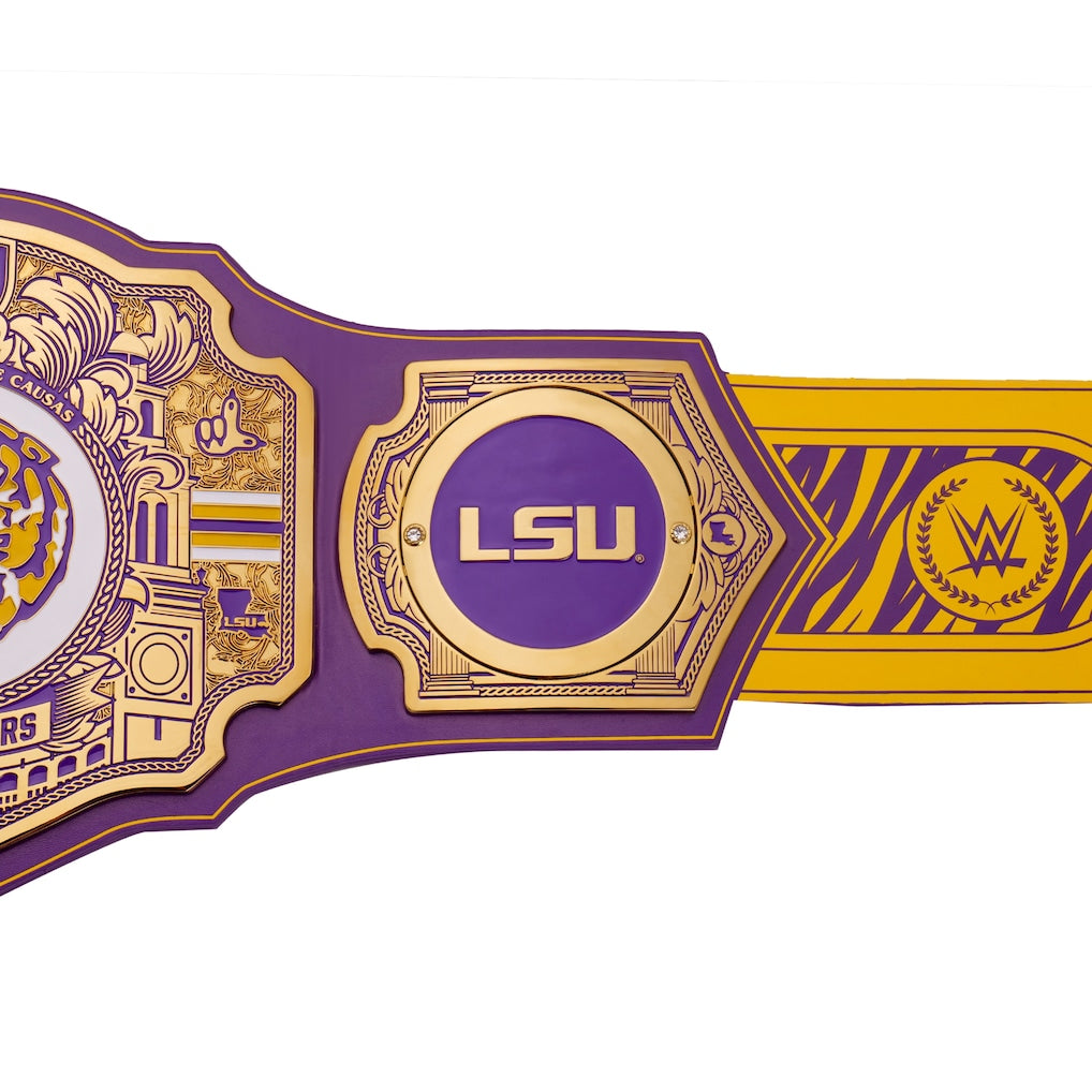 LSU Tigers WWE Legacy Championship Title Belt