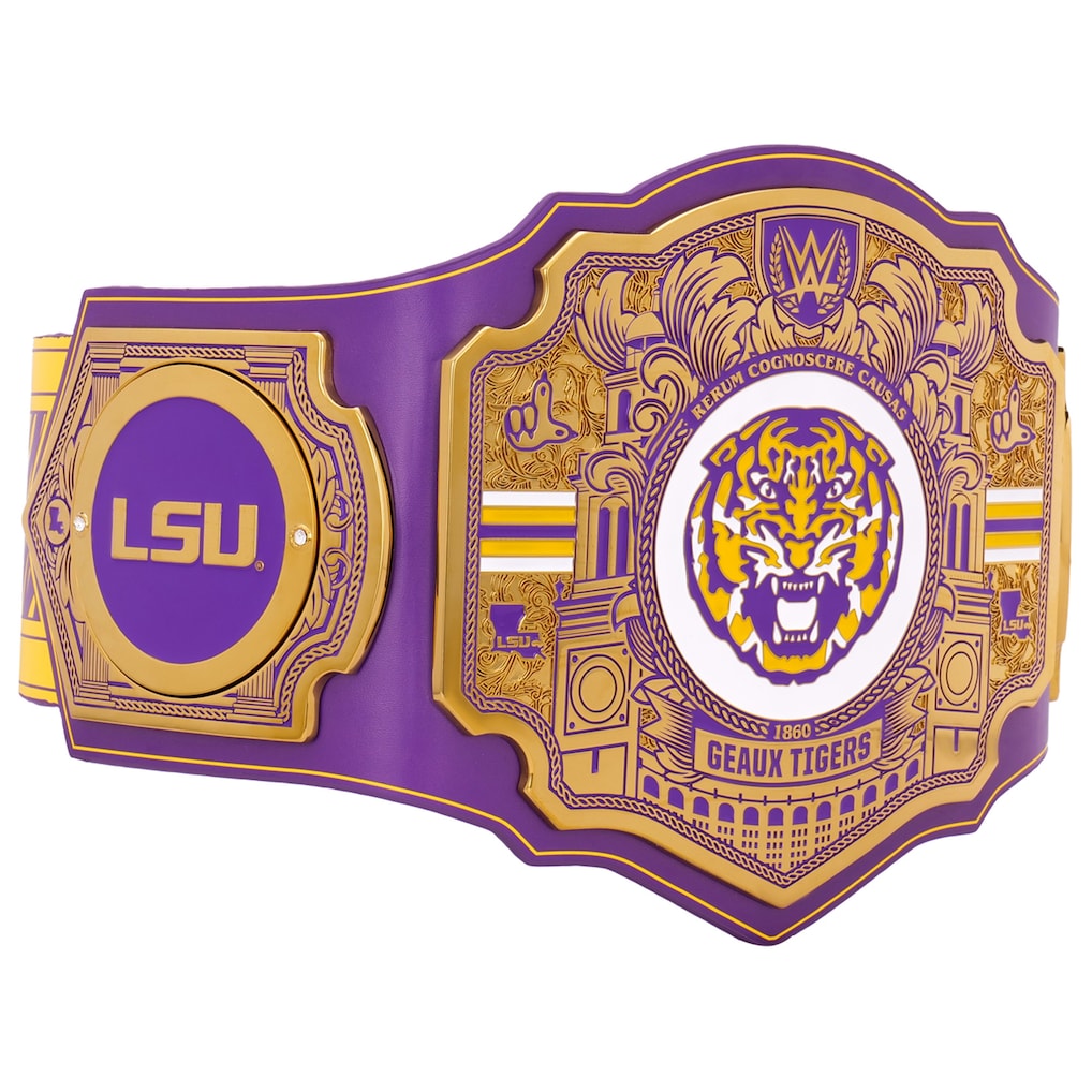 LSU Tigers WWE Legacy Championship Title Belt