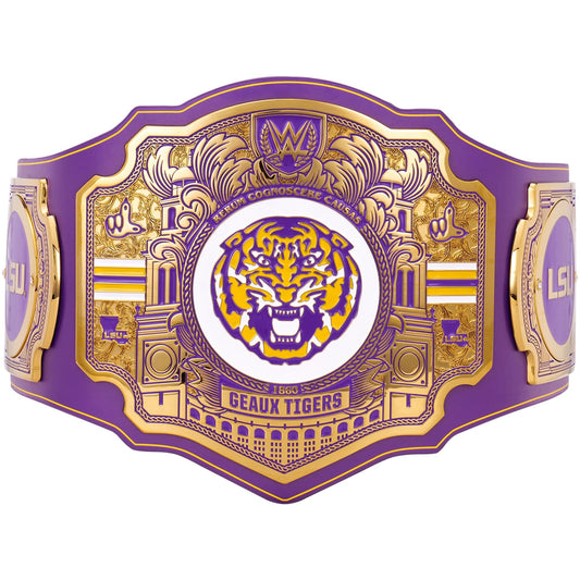 LSU Tigers WWE Legacy Championship Title Belt