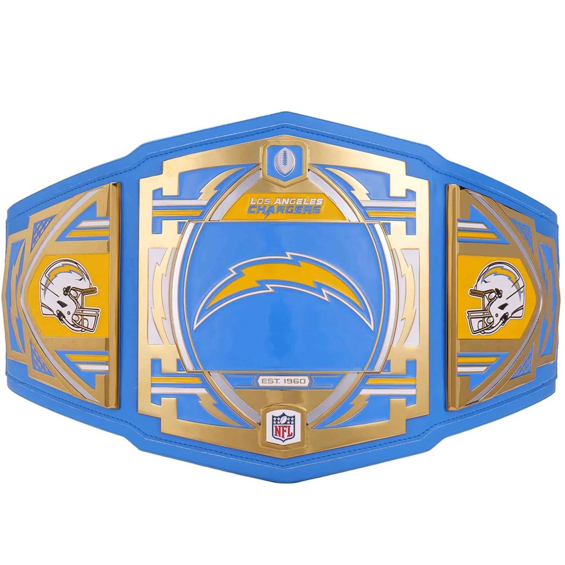Los Angeles Chargers WWE Legacy Championship Replica Belt - ELITESTRAPES LIMITED