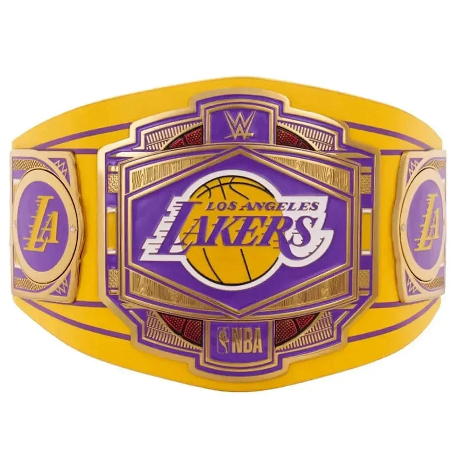 Los Angeles Lakers NBA Championship Belt - ELITESTRAPES LIMITED