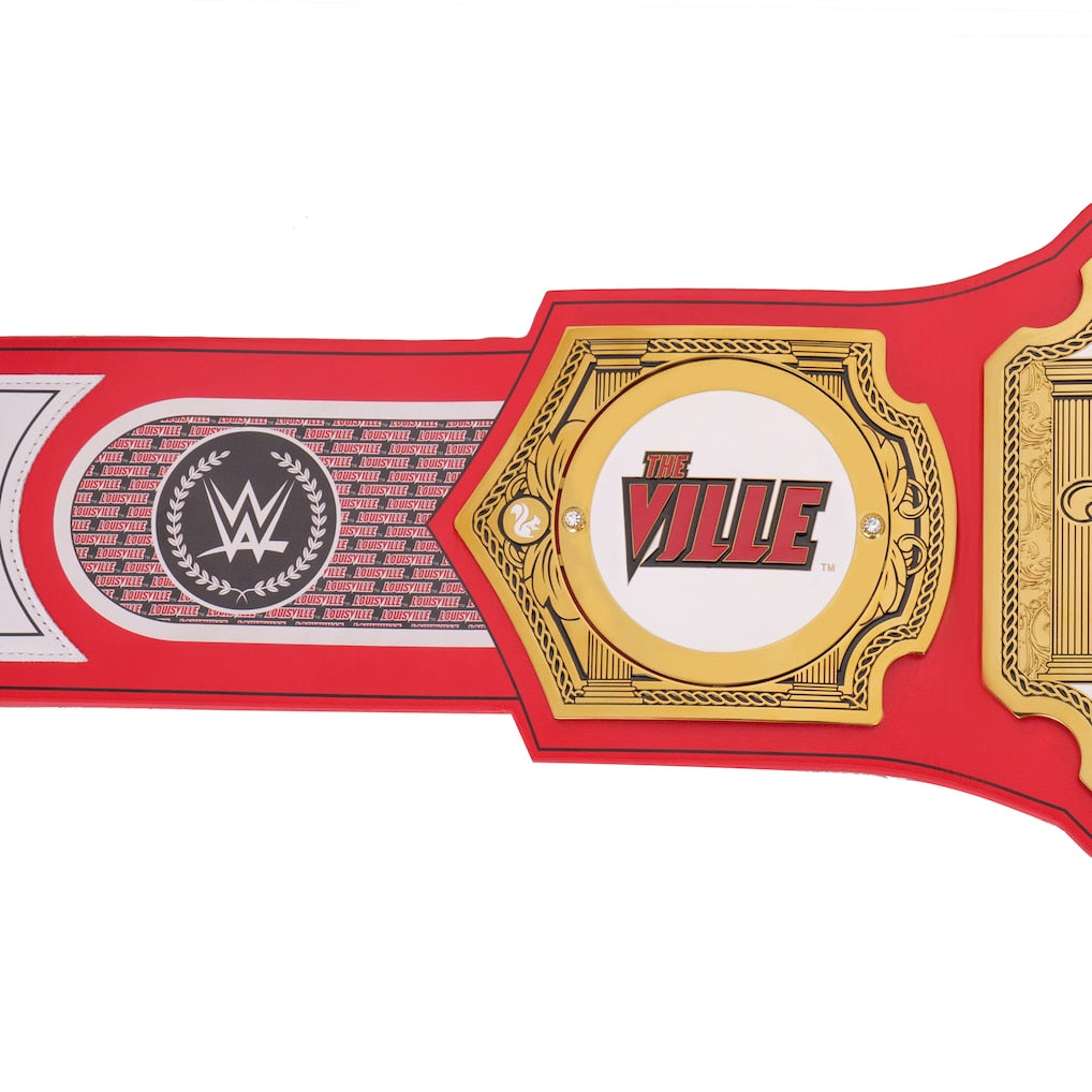 Louisville Cardinals WWE Legacy Championship Replica Title Belt
