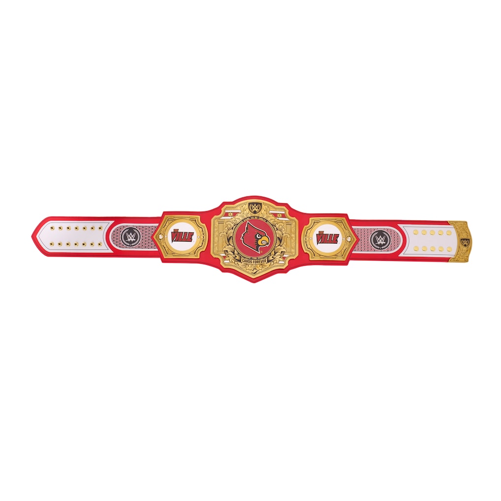 Louisville Cardinals WWE Legacy Championship Replica Title Belt