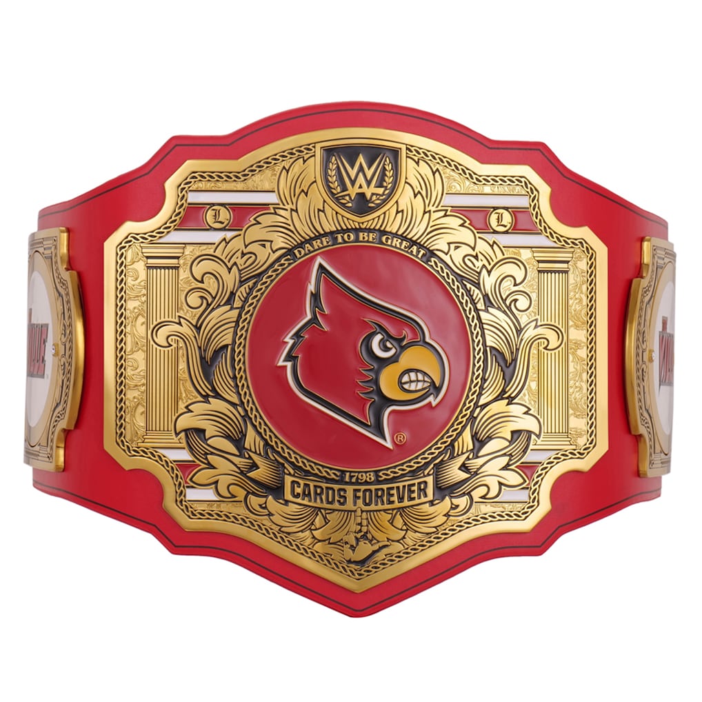 Louisville Cardinals WWE Legacy Championship Replica Title Belt