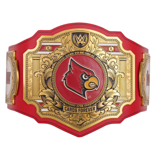 Louisville Cardinals WWE Legacy Championship Replica Title Belt