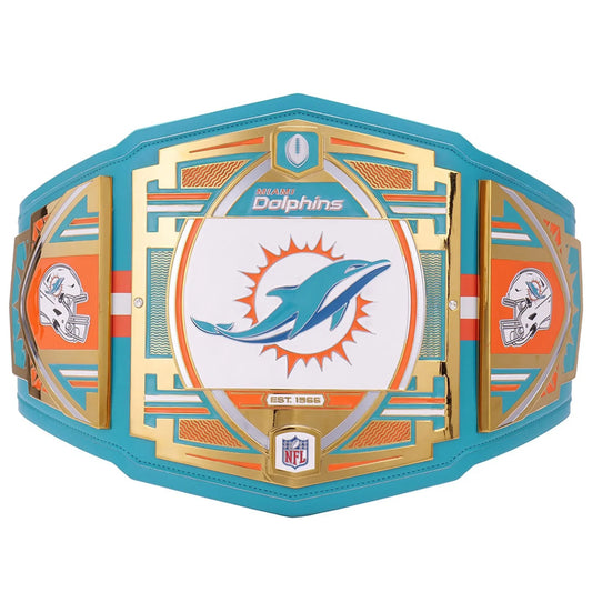 Miami Dolphins WWE Legacy Championship Replica Belt - ELITESTRAPES LIMITED
