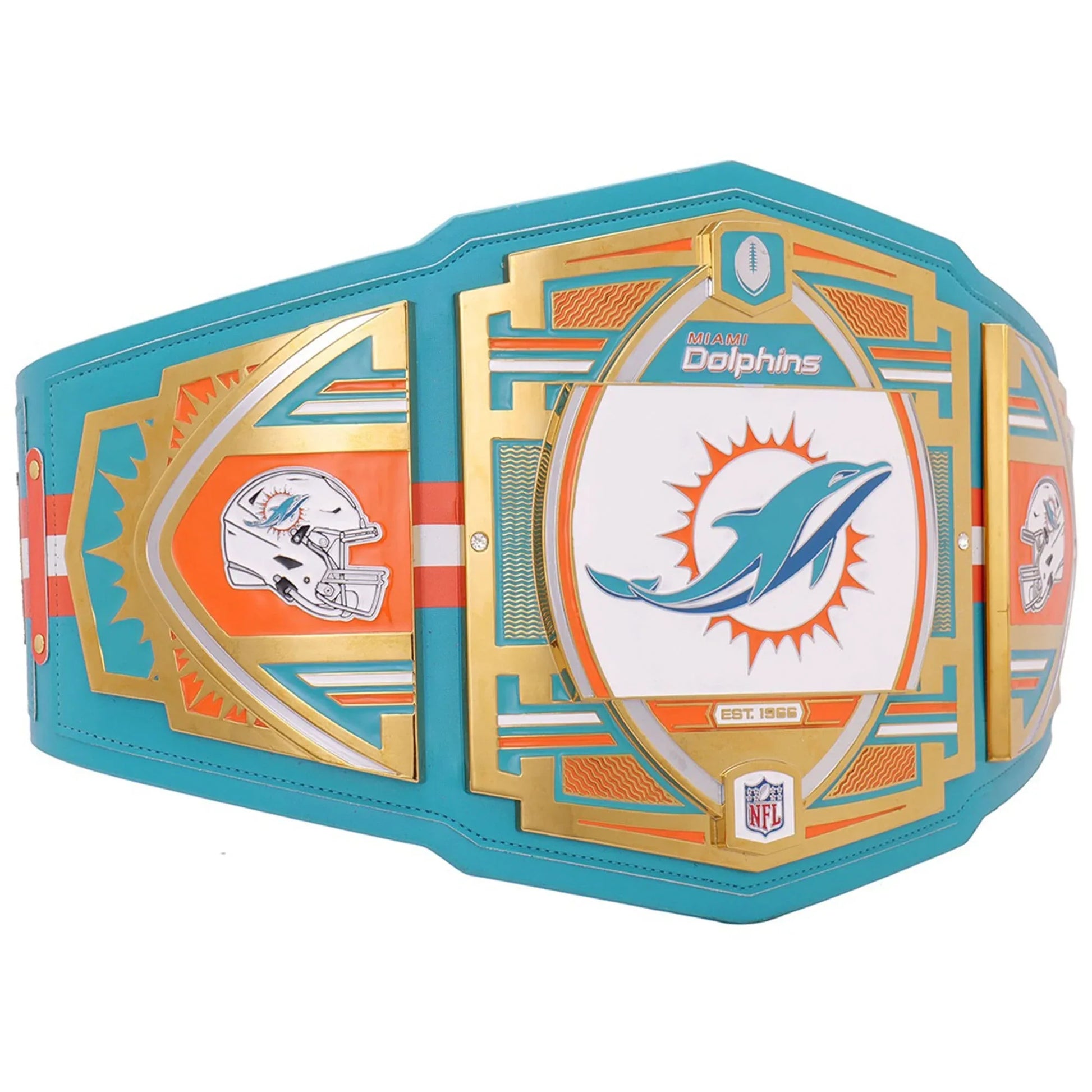 Miami Dolphins WWE Legacy Championship Replica Belt - ELITESTRAPES LIMITED
