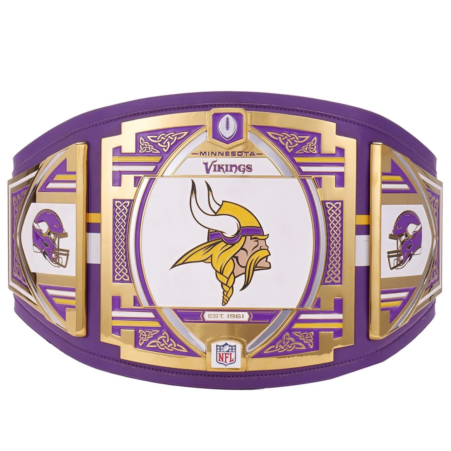 Minnesota Vikings WWE Legacy Championship Replica Belt - ELITESTRAPES LIMITED