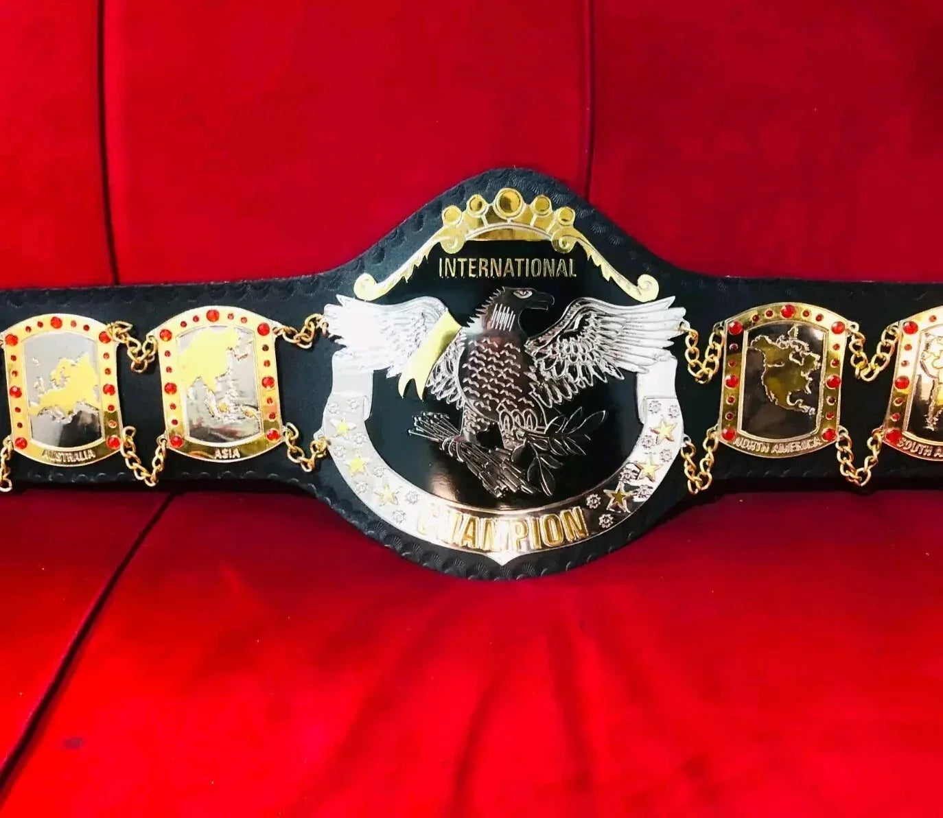 NWA International Tag Team Championship Belt (AJPW Vancouver Version)