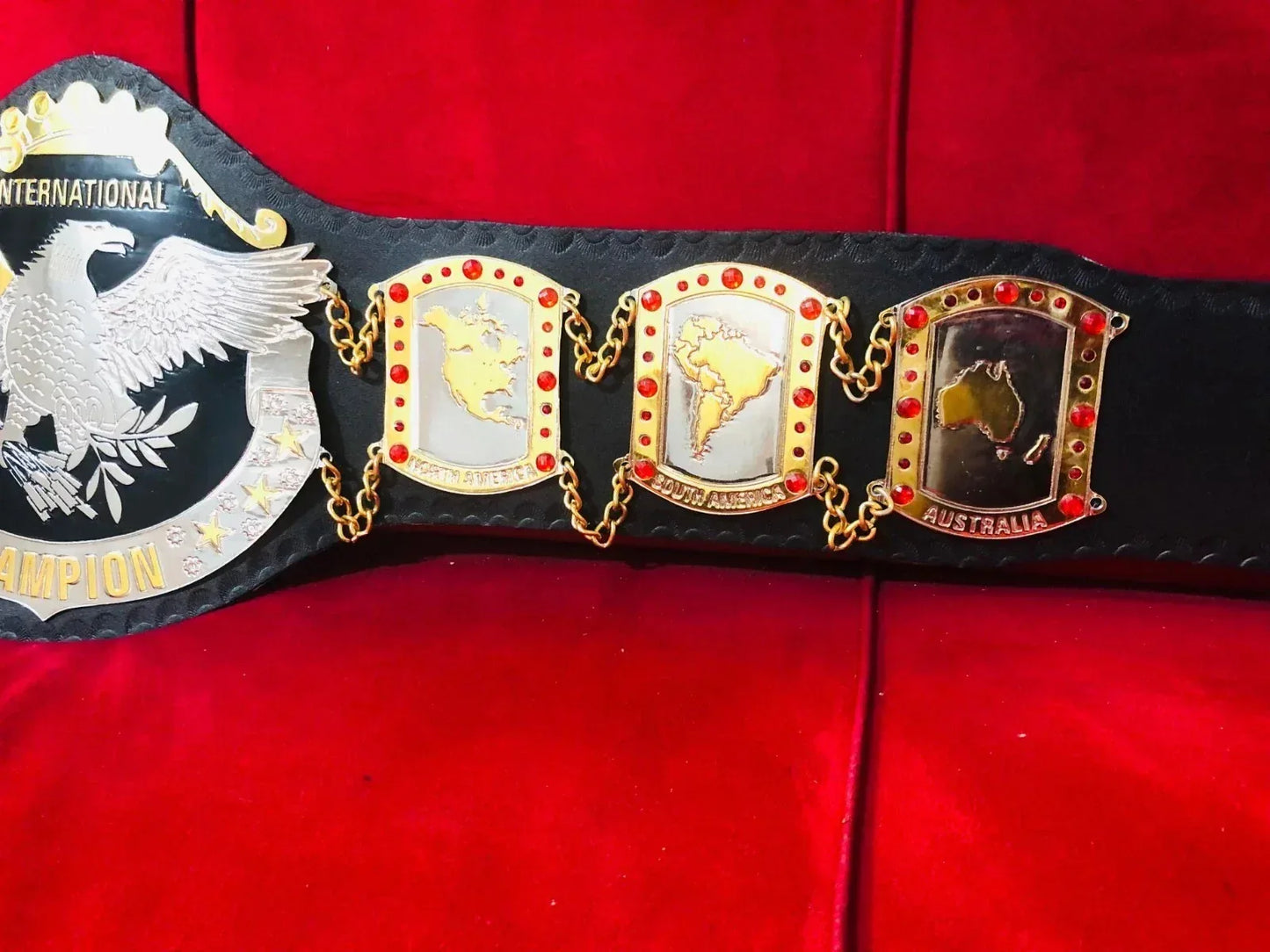 NWA International Tag Team Championship Belt (AJPW Vancouver Version)